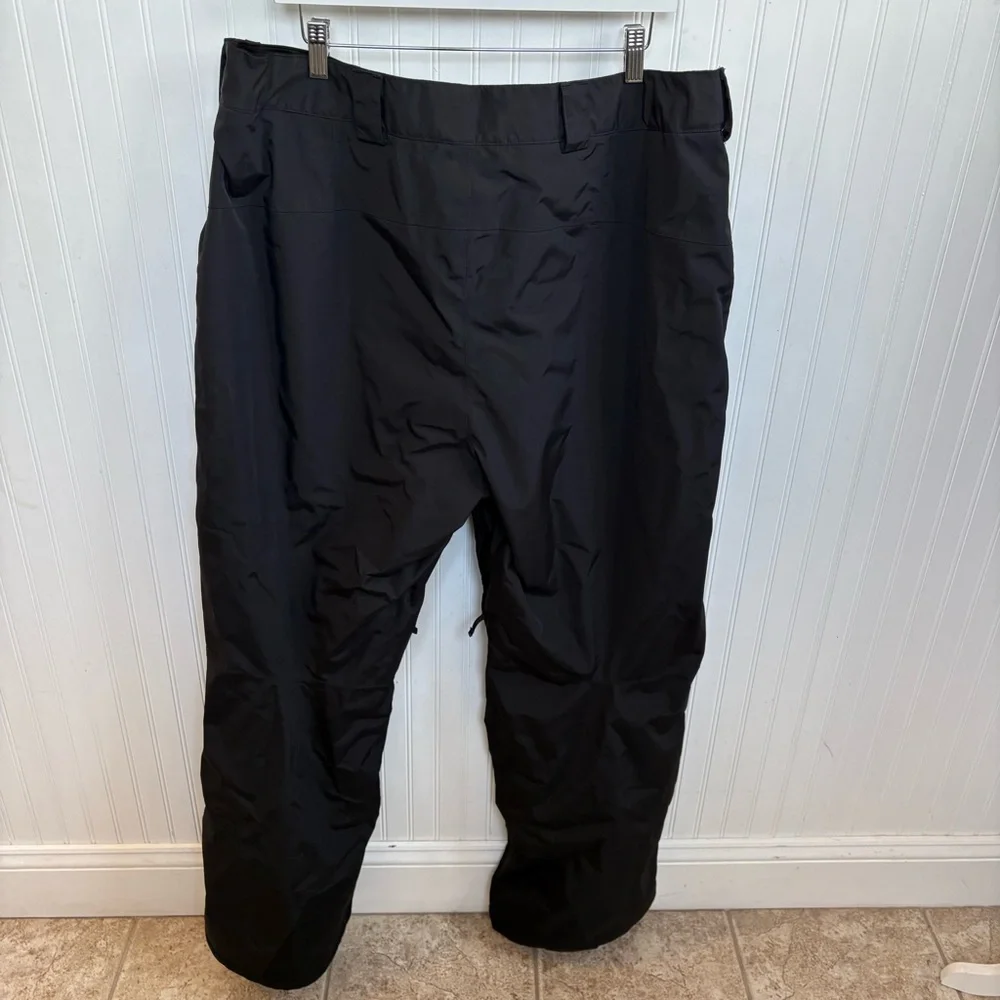 The North Face Solid Black Freedom Insulated Outdoor Ski Pants Men’s Size XXL